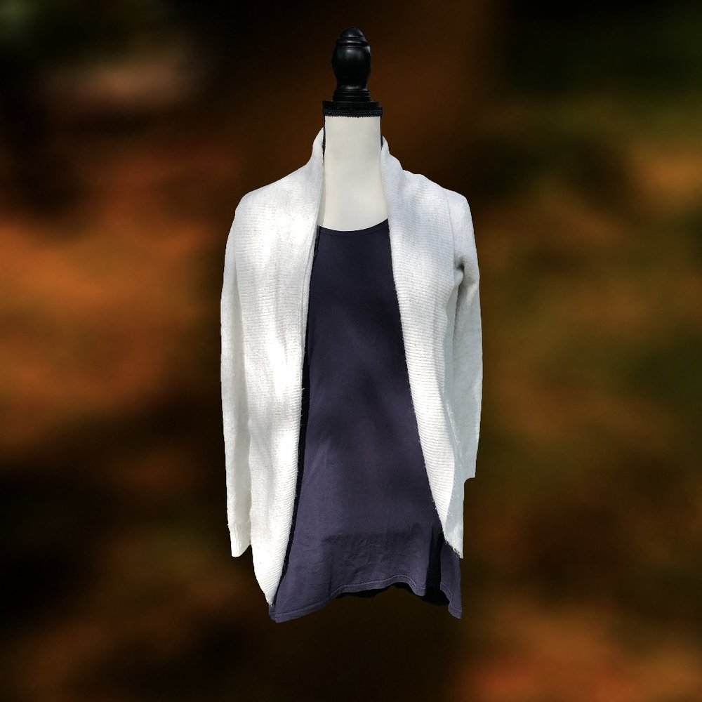 Reitmans Off-White Cardigan